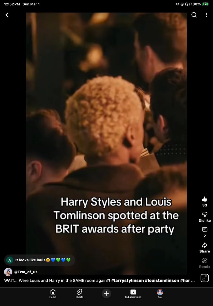 tracycarnell23's tweet photo. @ReactionLife69 Louis was with Harry at After Party https://t.co/bB3aCbiHAH