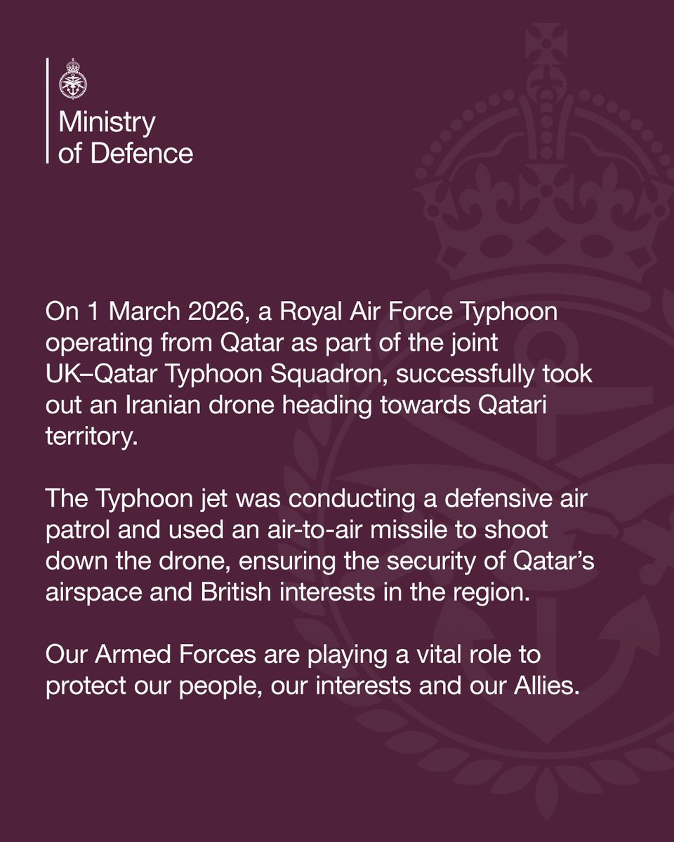 Ministry of Defence 🇬🇧 tweet media