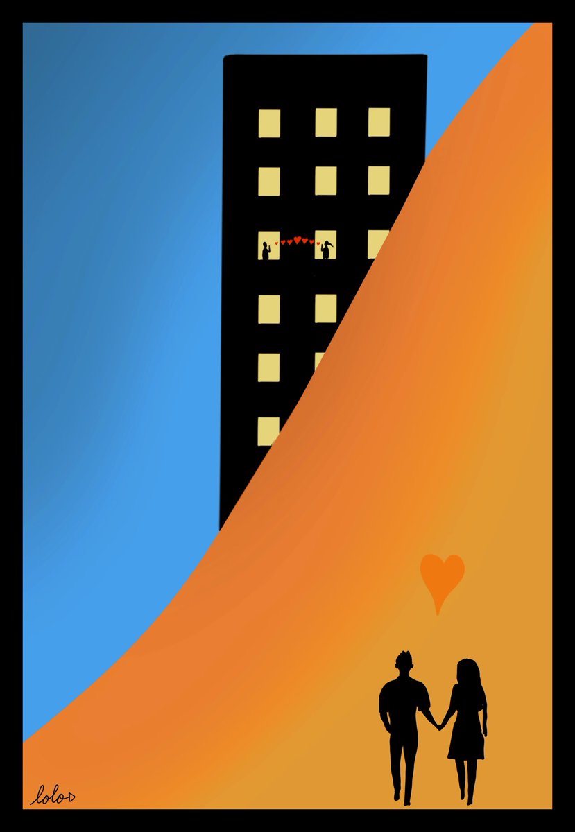 Un peu d’amour en ces temps difficiles… #dessin #lolo