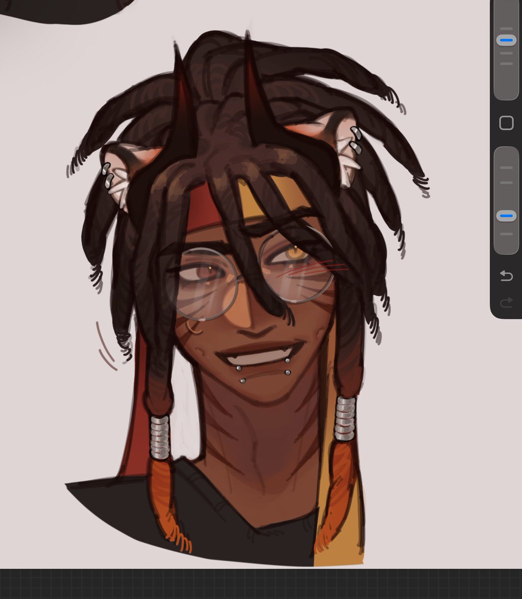 Uh flame with glasses send tweet