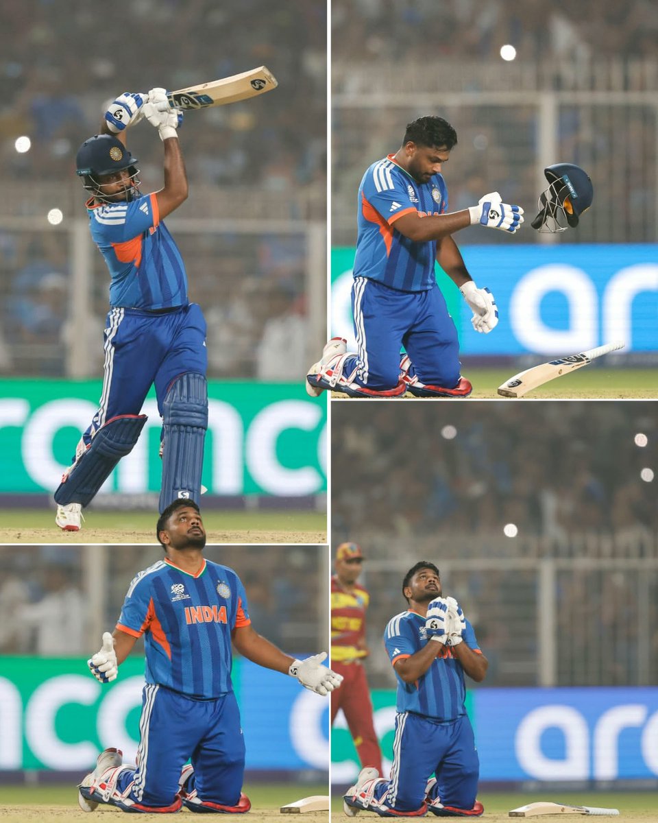 If we ever needed reminding, #SanjuSamson proved you never write off class. Unbeaten 97* (50b, 12x4, 4x6)—maturity, responsibility, patience rewarded! Special talent anchoring semis push. 🇮🇳 #T20WorldCup2026 #INDvsWI#INDvsWI