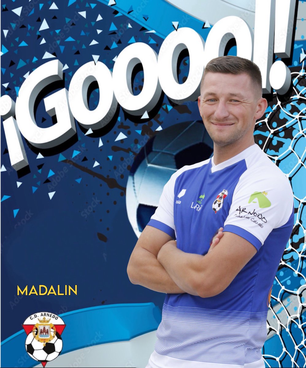 CDArnedo's tweet photo. TERCERA RFEF  

⚽️ @BALSAMAISO 0 -  1  @CDArnedo 
🕑 14’
👉🏻 ¡Gol de Madalin !

🤍🩵#VamosArnedo 
#unpueblounequipounailusion https://t.co/AuZZSNUZzR
