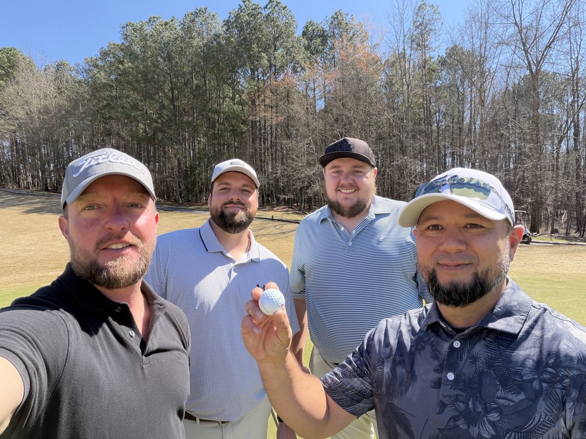 ChimneysGolf's tweet photo. 🚨Hole-in-One alert! Congratulations to Will Lemons on his first ever HIO yesterday on hole 5 from 120 yards with a 52' wedge! 🏌 We hope it is the first of many! ⛳🙌
#chimneysholeinoneclub #holeinone #chimneysgolfcourse #golfshot #ace https://t.co/KBWsseAI9f