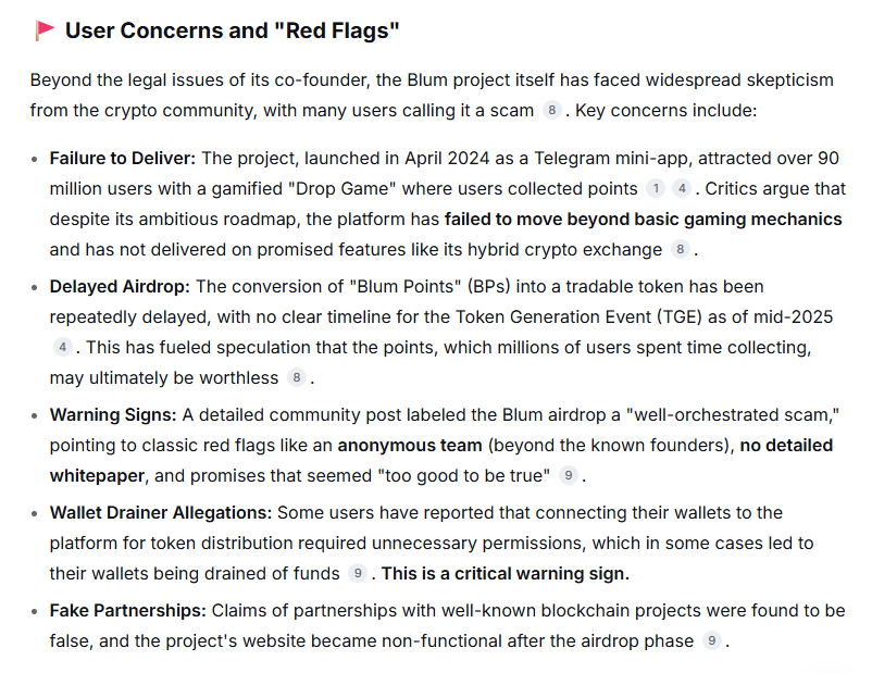 PikaDetects's tweet image. BLUM Token  is also scam on community 

never try to warn me...
i can post it as an FCA from one global crypto exchange (compliance), what i am saying is FINAL here too
#AirdropSCAMS #Community #CryptoExchanges