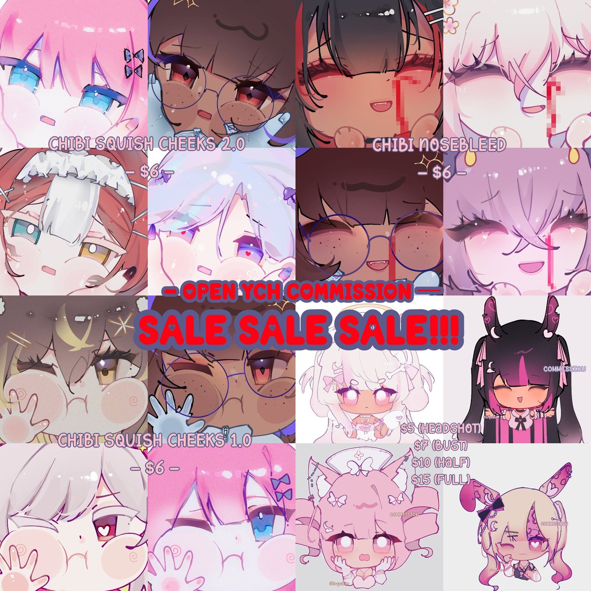 _Kimiyoo's tweet photo. CHIBI (YCH) 🩷

(PRICE PROVIDED EACH PIC)
—STARTING PRICE: $5
—TAT: 1·2 WEEKS (DEPENDS)
(BUNCH OF MY WORKS ON MY DC SERVER, feel free to join! >w< 

( Don't hesitate to PM/DM me for more details/inquiries! :33 ) https://t.co/h5mNCfmKhA
