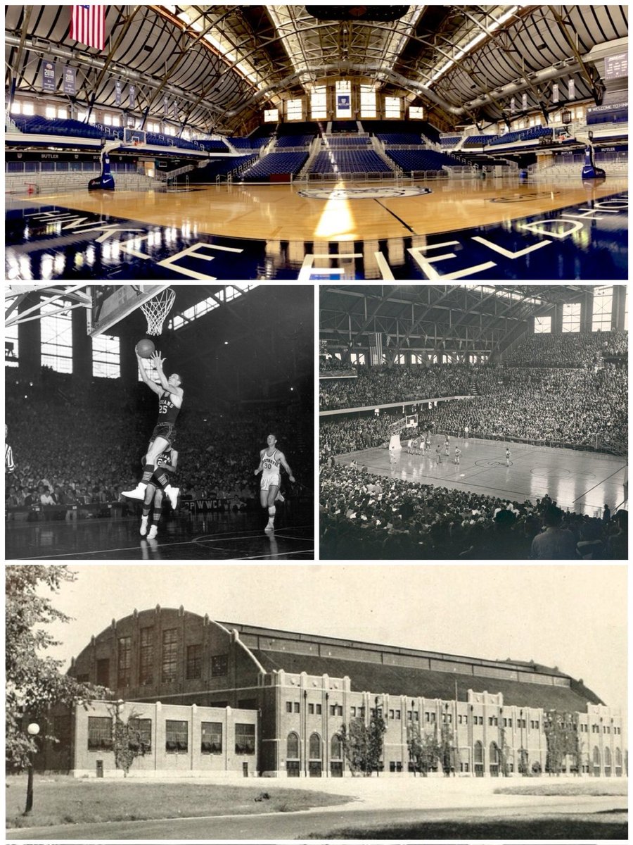 Good morning March! Hinkle and March go way back—to 1928!  Then Butler Fieldhouse was literally built for Hoosier Hysteria.  Indiana needed a home for the State Championships and so the largest arena in America (15k) was built.  First building to open on Butler’s new campus.  So
