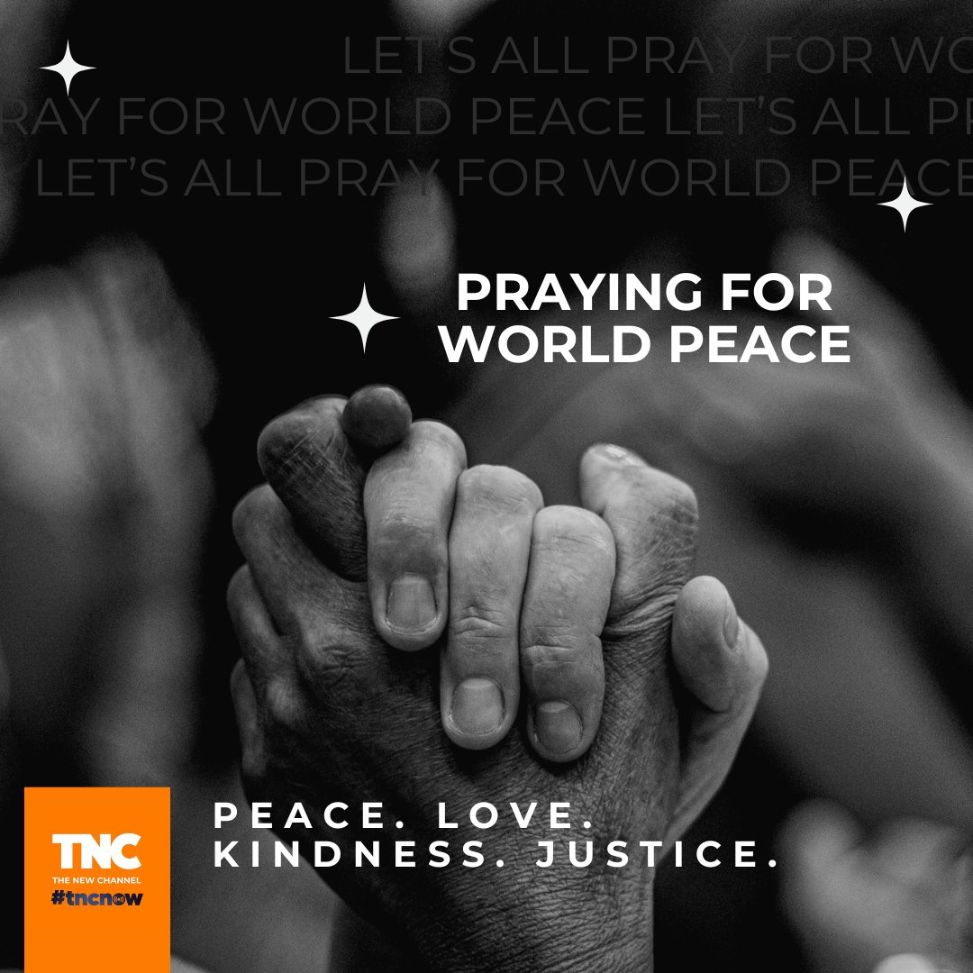 tnc_now's tweet image. We're monitoring the world... Hands together. Hearts united. 🤍 Peace. Love. Kindness. Justice. 🕊️ #PrayForPeace #PrayForSafety #NoToWar #onehumanrace #WorldPeace #onTNC #FilipinoOFW #dubailife #UAE #Iran #saudiarabia #Qatar #OFW #ofwlife #War #death #peace