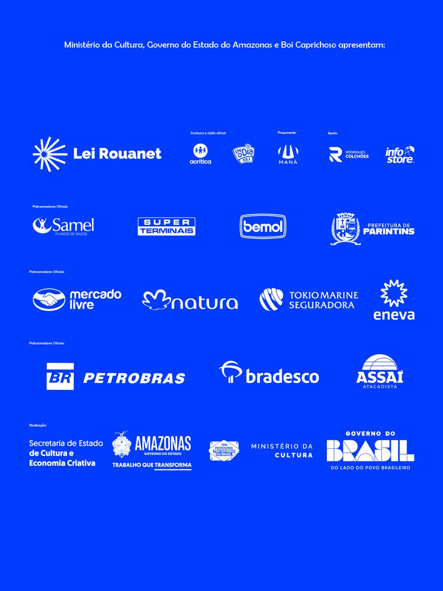 Prepare-se para se emocionar, dançar e vibrar com as melodias que exaltam a nossa cultura, a nossa história e a nossa paixão pelo boi mais querido do povão. 

Junte-se a nós neste domingo, dia 01 de março, pela transmissão ao vivo pelo YouTube do Boi Caprichoso e pela TV A