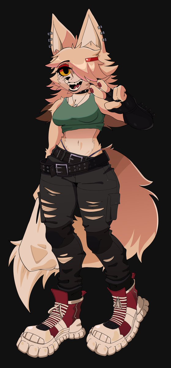 V_Knight8's tweet photo. Alice the wolf 1/2
She's on her casual fit :P
#art #wip https://t.co/7iImjXBCJK