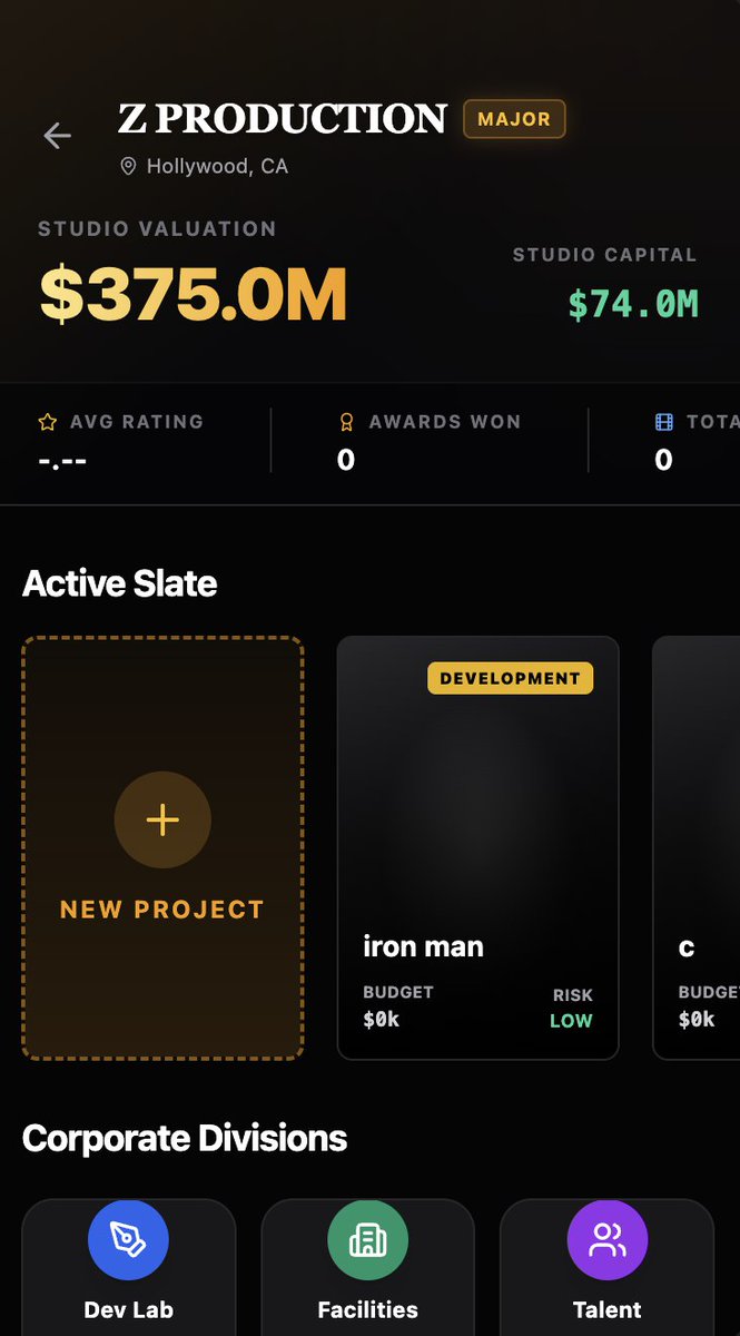 Actor Empire tweet media