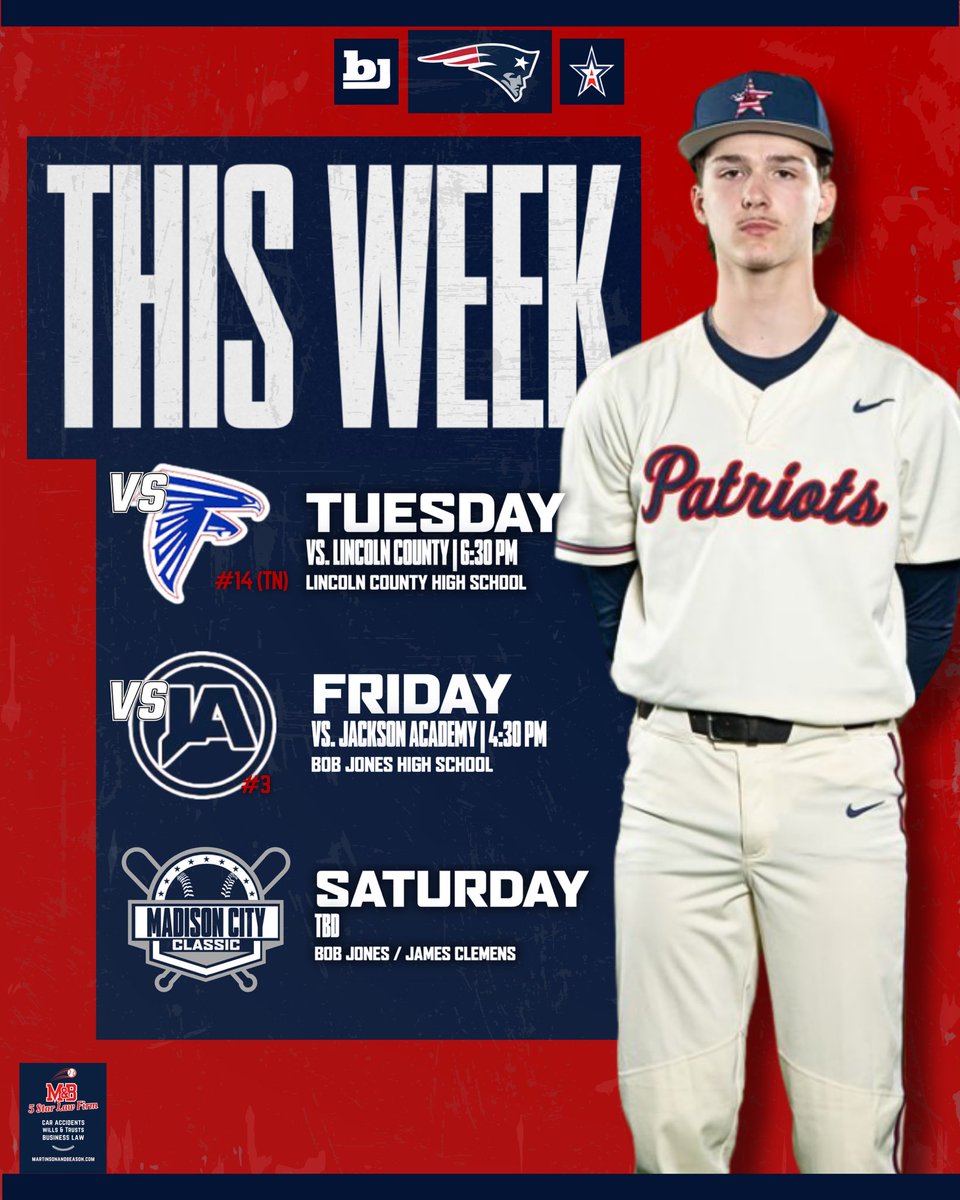 Bob Jones Baseball tweet media