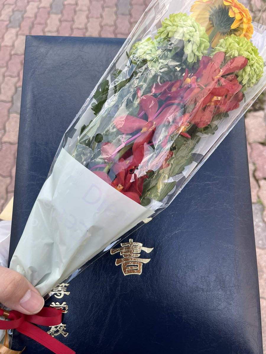 通信制だったから友達できないだろって思ってたけど少しだけできたからよかったな。まだ高校卒業した実感がわかないけど🫥
最初は高校行かずにそのまま就職しようと思ってたけどその時に高校には行けって言ってくれた今は亡きお母さんに感謝。
ありがとう。