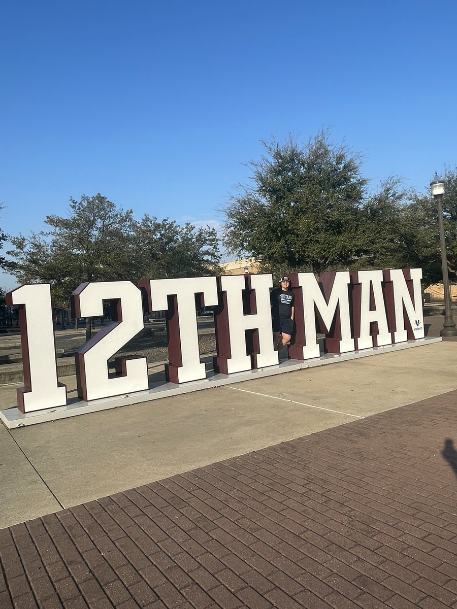 TheJamieLindsey's tweet photo. Had a great time exploring @TAMU this weekend. Great information provided by @tamuansc and @TAMUBCBP is helping me focus on my future! #GigEm https://t.co/y2I9mAtXu0
