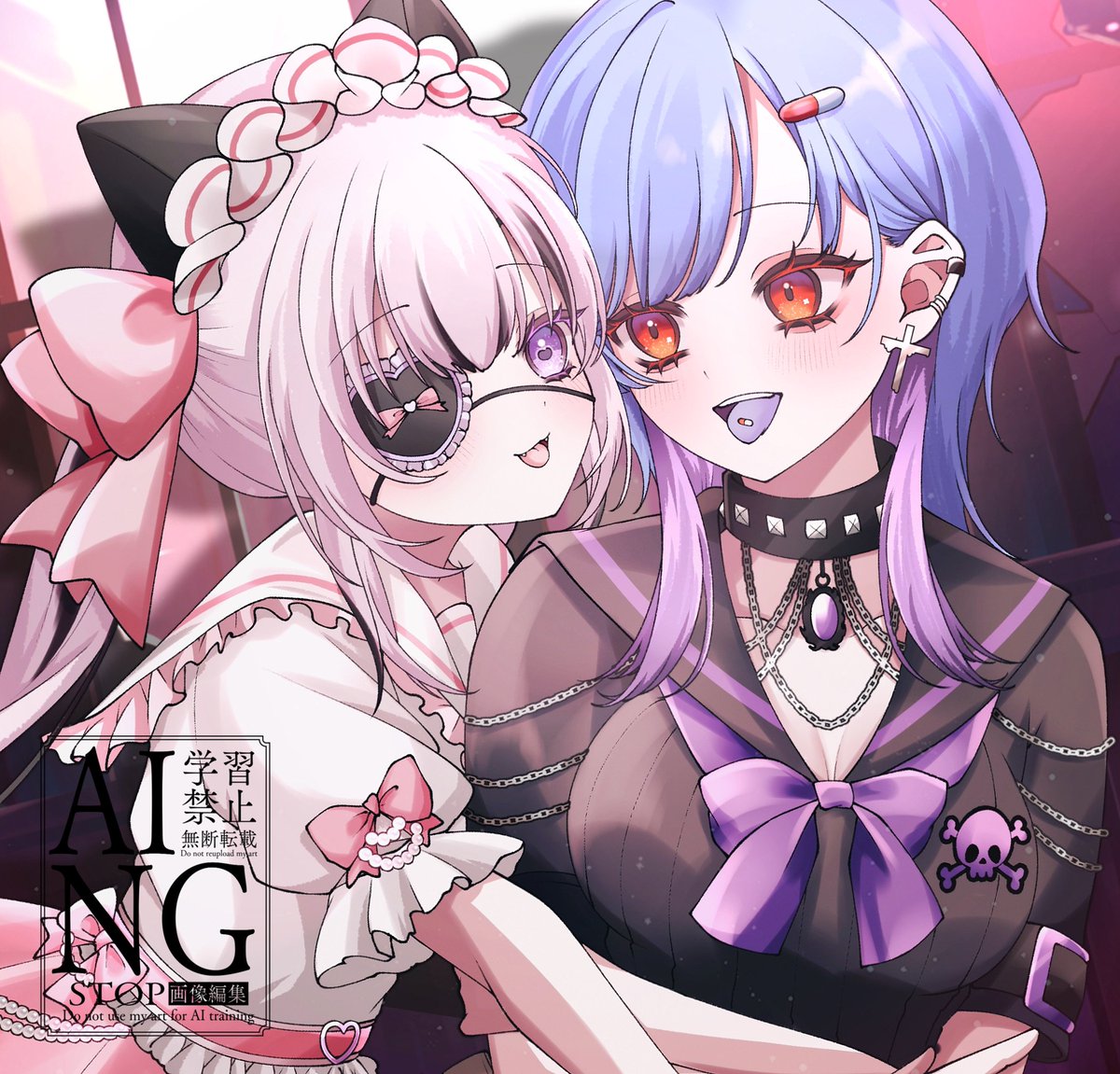 Secret_m_toku's tweet photo. #おはようVtuber 

【新規イラスト公開】

おはよ～☀

ついに明日は初配信＞ ̫＜

本日は私のいちばんのお友達の
偲睡れーかちゃん　#xreeekax　
とツーショットです♥

うちらめっちゃ可愛いでしょ？
よければそこの人🫵拡散してほしいな( ˶ㆆㆆ˶ )

イラスト↝憩井様
#___com51 https://t.co/GcmwKkV7jA