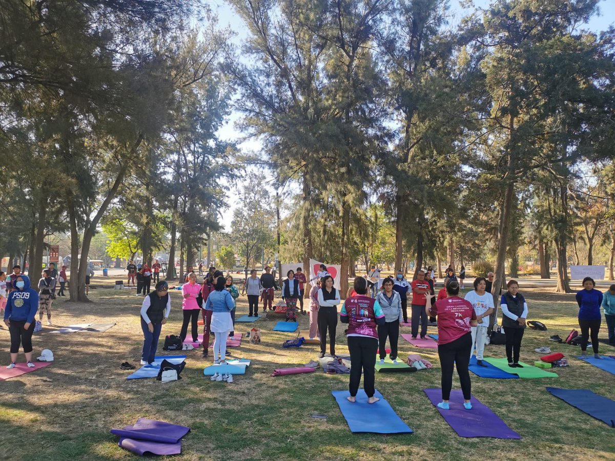 IMER_Noticias's tweet photo. 🏃‍♀️ A un costado del lago, en el Bosque de San Juan de Aragón, inició la Clase de Pilares de Activación Física para toda la familia.

📸 @Alfonso_Lopez__ https://t.co/RvxLmNWp5Z