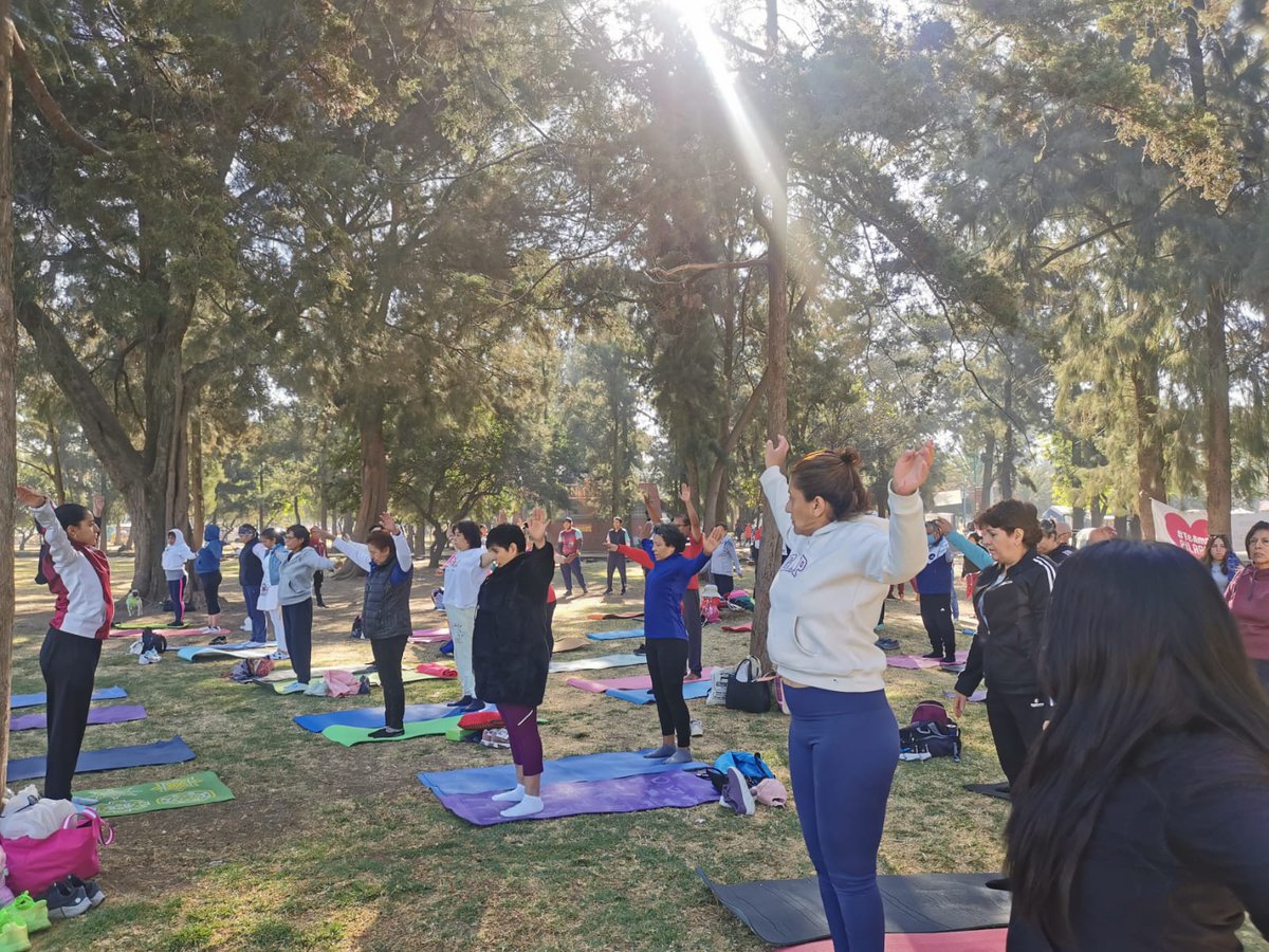 IMER_Noticias's tweet photo. 🏃‍♀️ A un costado del lago, en el Bosque de San Juan de Aragón, inició la Clase de Pilares de Activación Física para toda la familia.

📸 @Alfonso_Lopez__ https://t.co/RvxLmNWp5Z