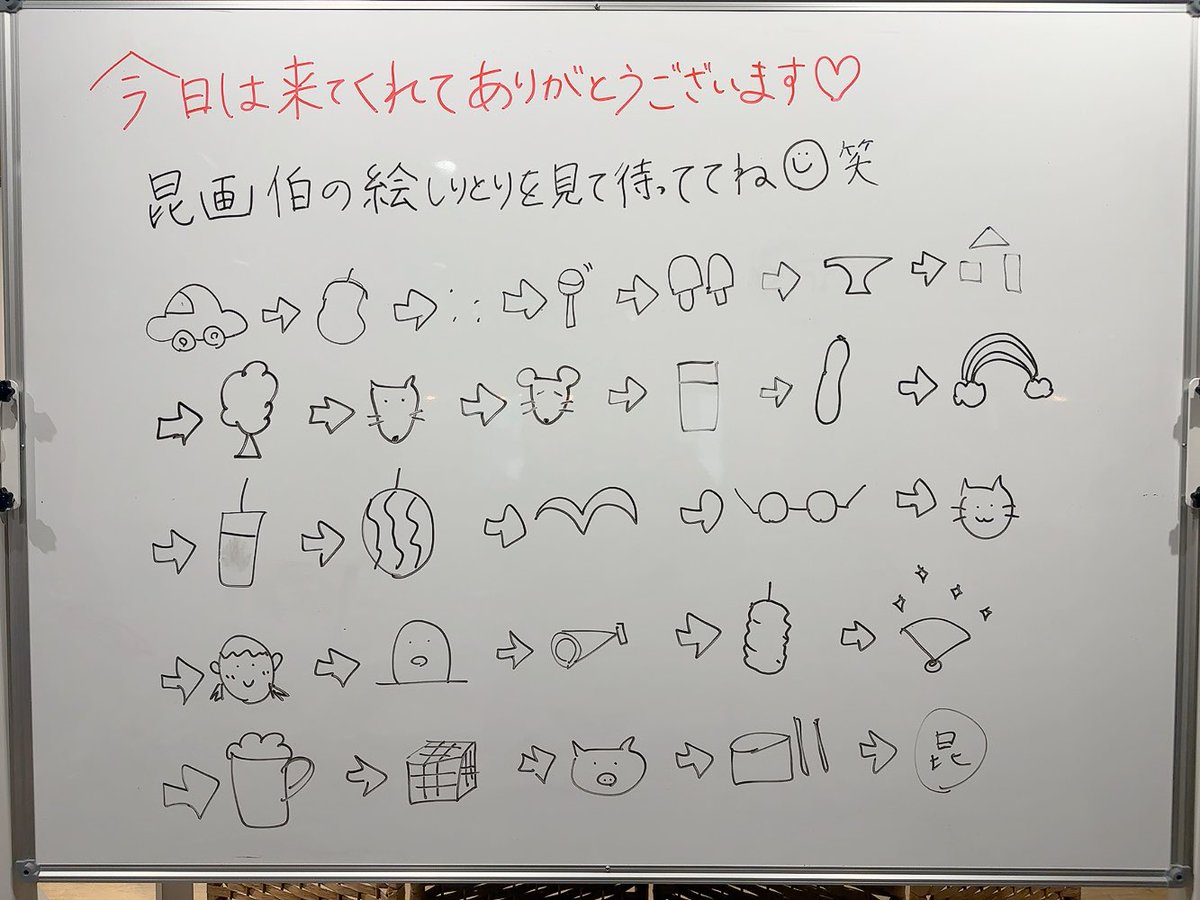 #昆夏美 カレンダーイベント🗓️ お越しくださった皆様ありがとうございました！

昆夏美からメッセージが届いてます🗣️  お待ちの間にご覧いただきました昆画伯の絵しりとり🦊♡

答え合わせが動画の中にあります👀

今すぐチェック✔️
fan.pia.jp/kontact/news/l…
