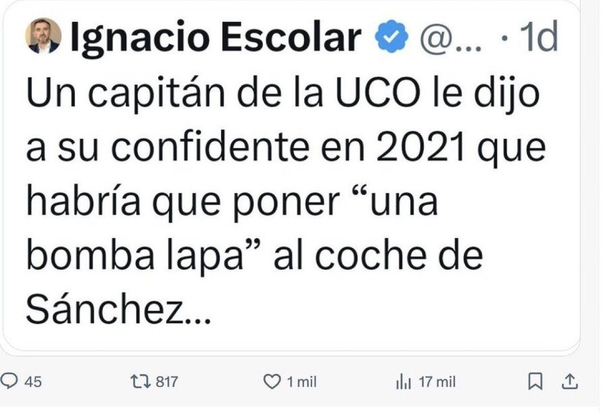 gonz70980's tweet photo. @eldiarioes Escolar a ti las bombas te ponen no tío?? https://t.co/Dy1GgW9Ptp