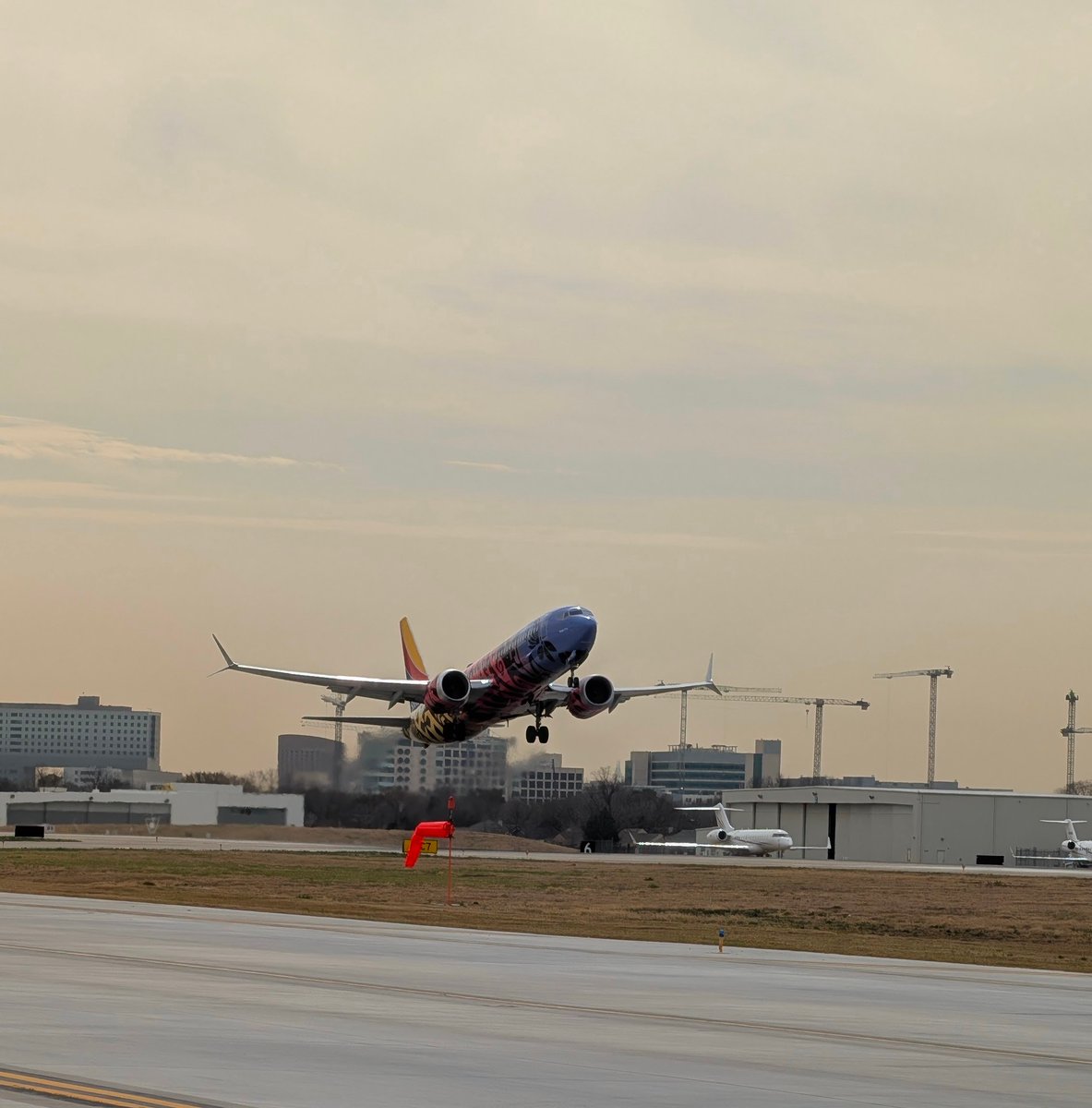 DallasLoveField's tweet photo. Just another day planespotting at DAL! 🤩 

📸: (IG) airside_will

#flyDAL https://t.co/iyp7eS7qSe