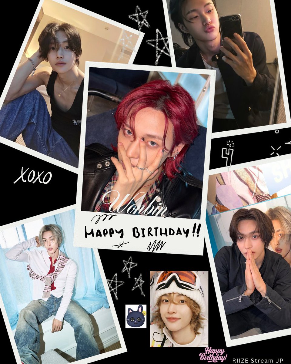 RIIZEのうさにゃん、ウォンビンさん ㊗️24歳のお誕生日おめでとう