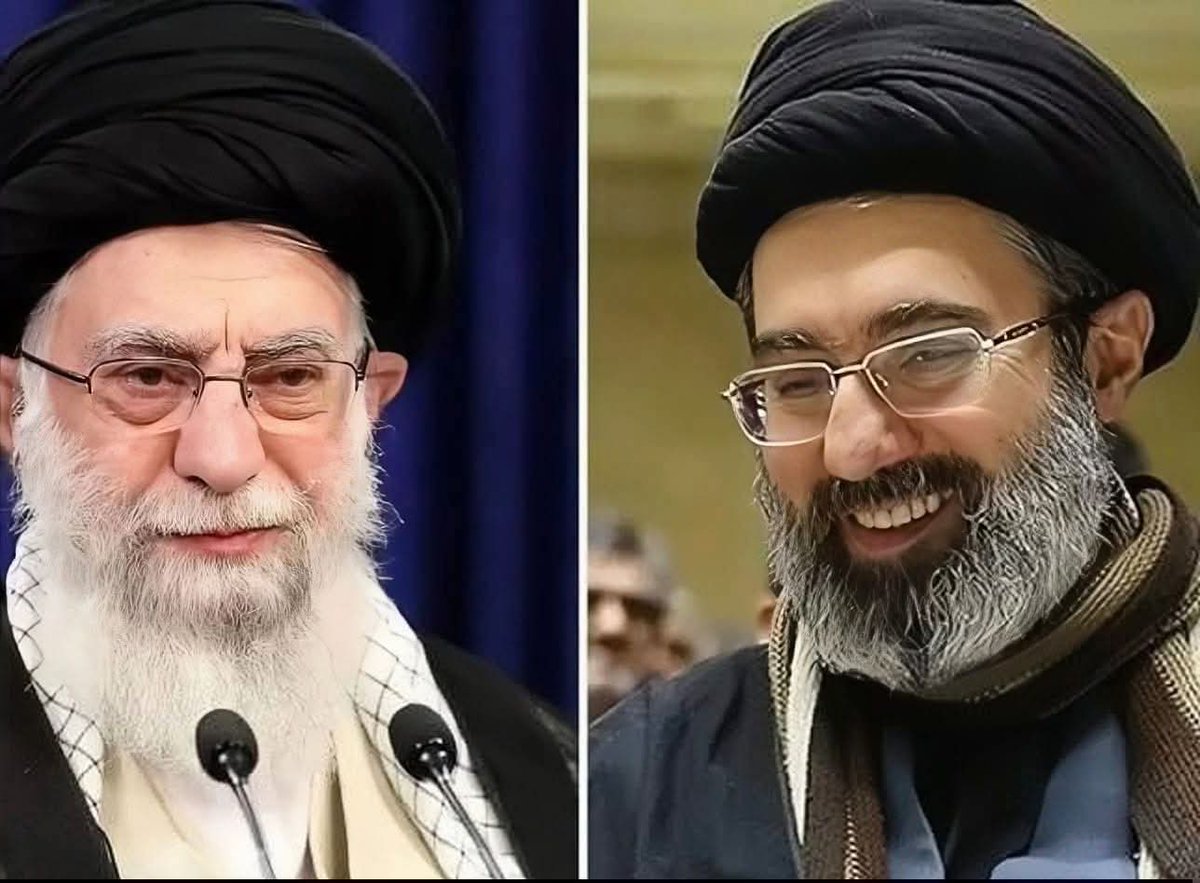 Ayatollah Khamenei has been replaced by his son Mojtaba Khamenei. His father may have been martyred in the first A-gha. Since then, all the aggressions Iran has carried out so far have been led by him. Prepare him for such a situation.