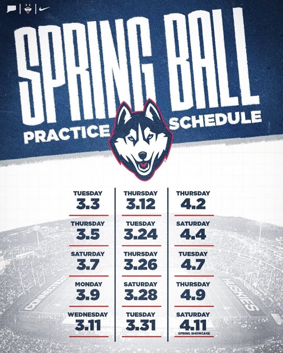 BrendanSochor27's tweet photo. Thank you @Coach_Kessel20 for the invitation to a spring practice! Super excited to see @UConnFootball and get on campus! 

@Coach_Kreider @LenapePrideClub @LenapeFootball @TheChrisRubio https://t.co/dvXf1CrUQ9