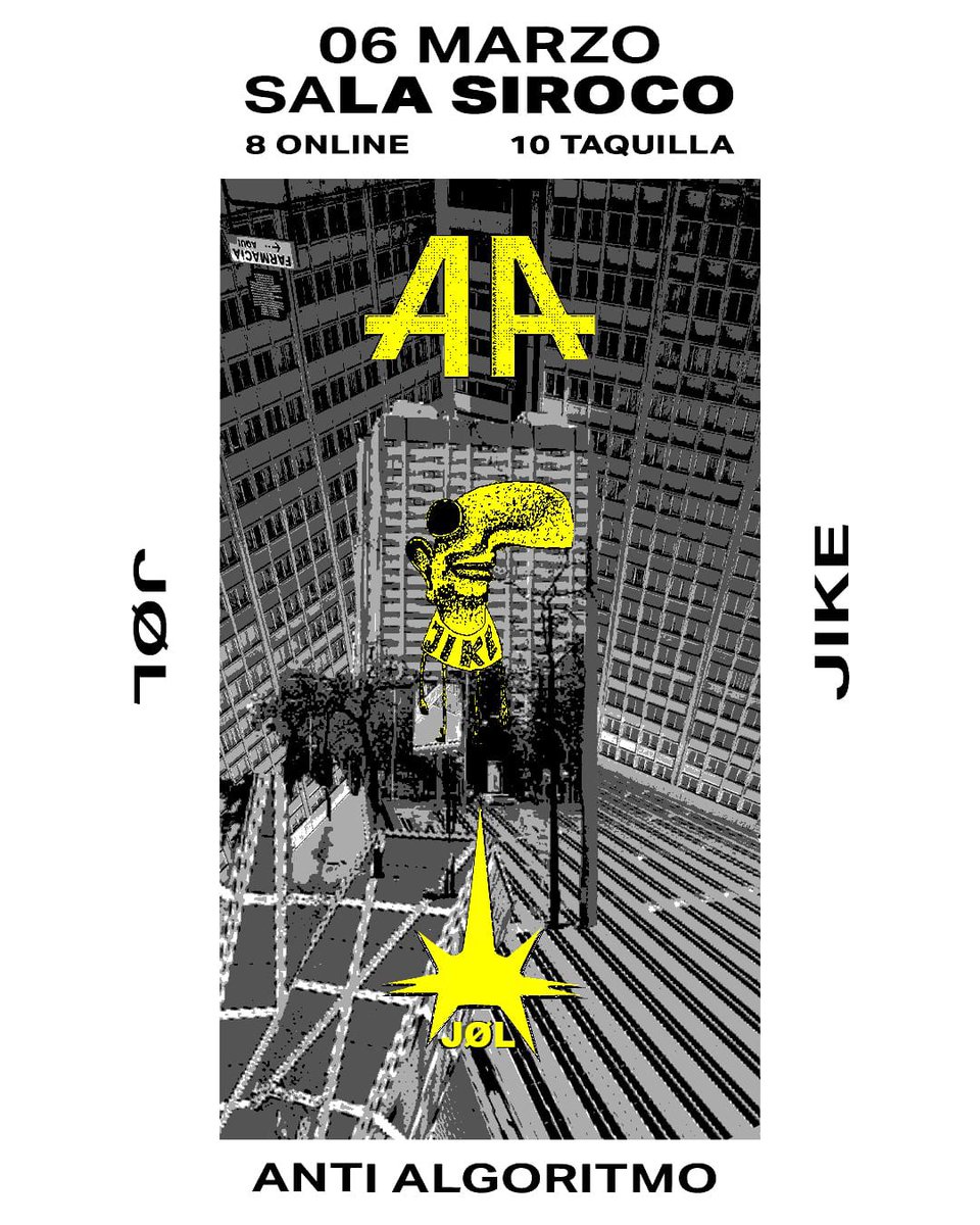 Si os perdisteis el pogofest y tenéis FOMO o necesitáis más JØL en vuestra vida no temáis, aquí tenéis otro concierto este viernes en la siroco