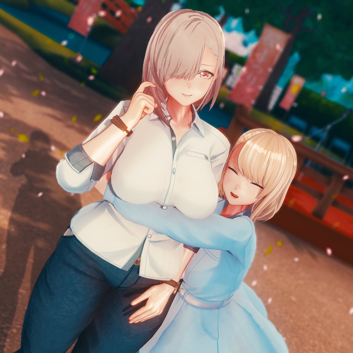 #cm3d版深夜の真剣エディット60分一本勝負   

お題は｢春 外出 友達」

#COM3D2 #カスタムオーダーメイド3D2