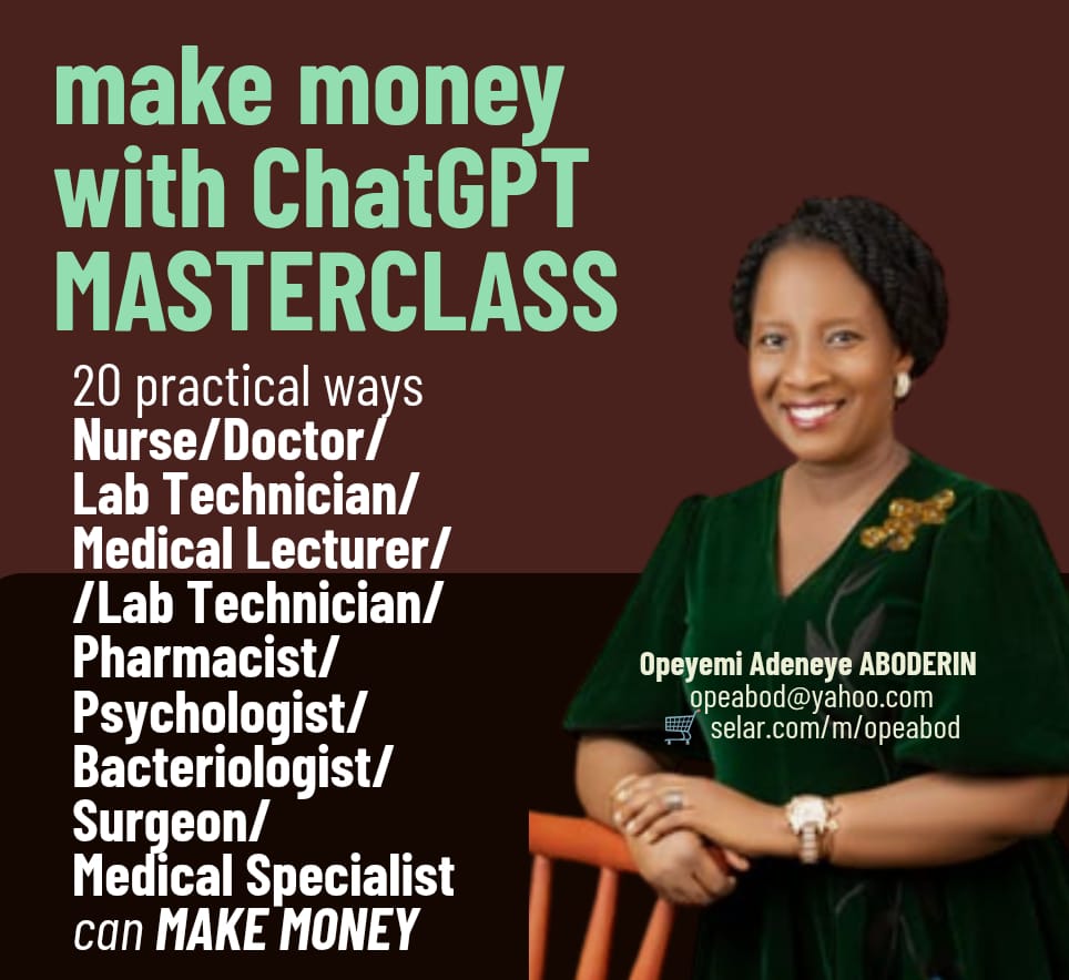 opeabod's tweet photo. How to EARN INCOME with ChatGPT 👉🏽 https://t.co/FBVnkEmp7I 
AI is here to stay 
Connect to the world of AI
Learn the make money and improve your lifestyle with simple online techniques 
Join the seminar 
#ChatGPT 
#AIincome
#AIbusiness
#chatgptprompts
#gptpromptsforbusiness https://t.co/4mvn1zJO45