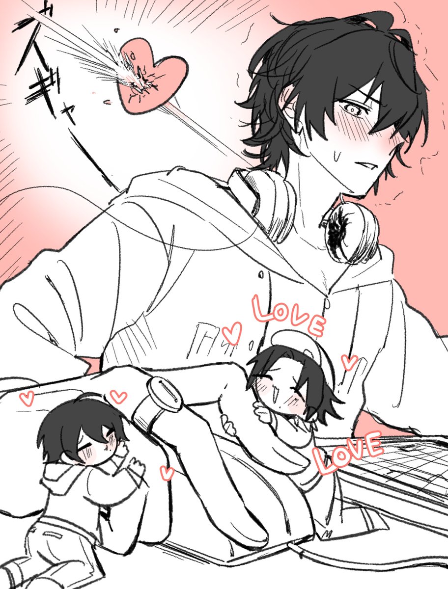 (いち弟かも)
仕事が進まない1️⃣郎