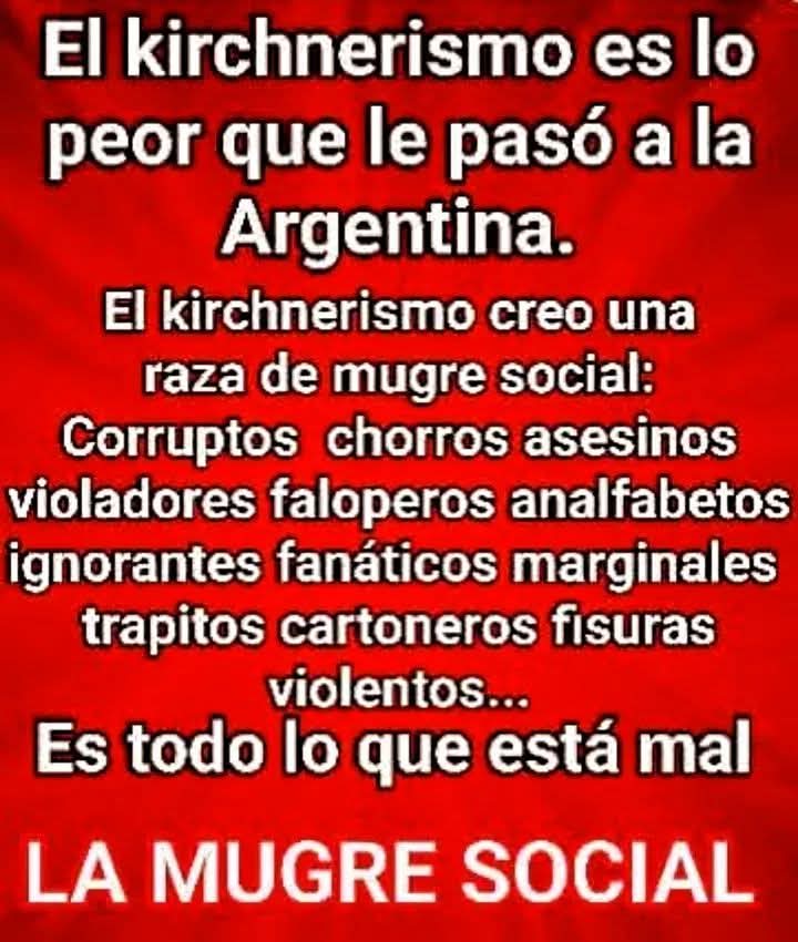 La chorra es Cristina tweet media