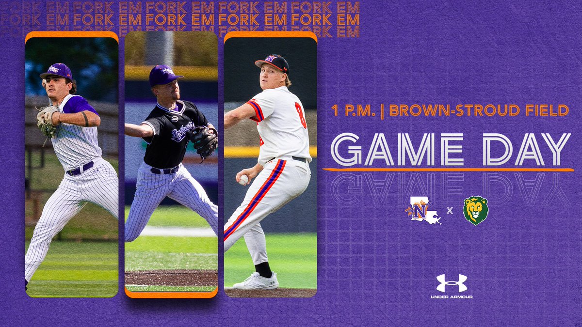 NSUDemonsBSB's tweet photo. Series finale loading.

🆚 Southeastern Louisiana
🕐 1 p.m.
📍 Natchitoches
🏟️ #TheBStro 
📺 https://t.co/RVGp9HDm5z
🎙️ @JasonSPugh 
📊 https://t.co/vsMtJsBwDT

#ForkEm x #BStroBoys x #138 https://t.co/BPaTW3cGCc