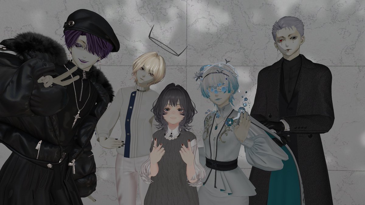 stepVRC's tweet photo. 大感謝のお写真達①🤍🖤
#monometryfan #VRChat https://t.co/Jj6QAzfEfy