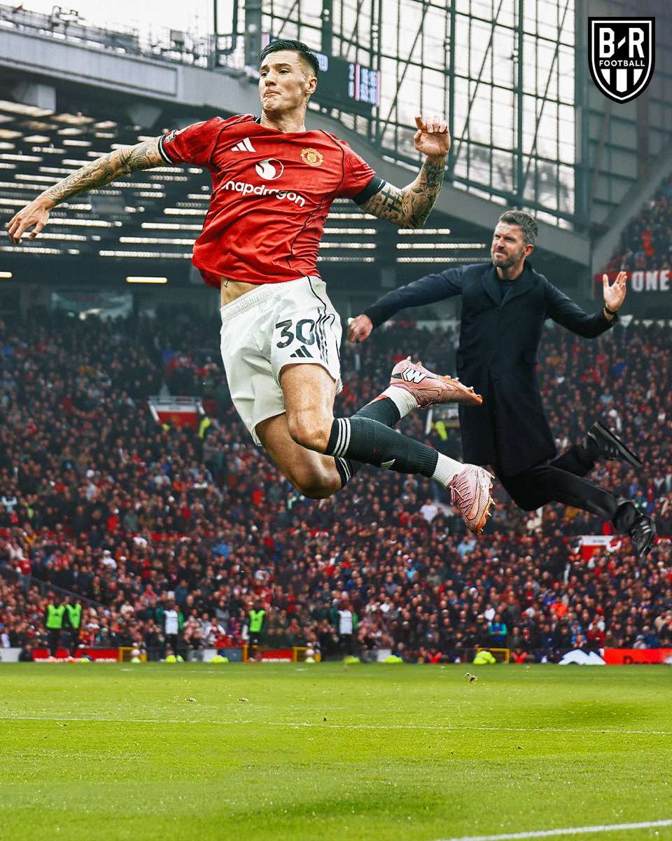 Benjamin Šeško gives United the comeback lead.

The man in form 💪🔴 https://t.co/JYawIlnWKy