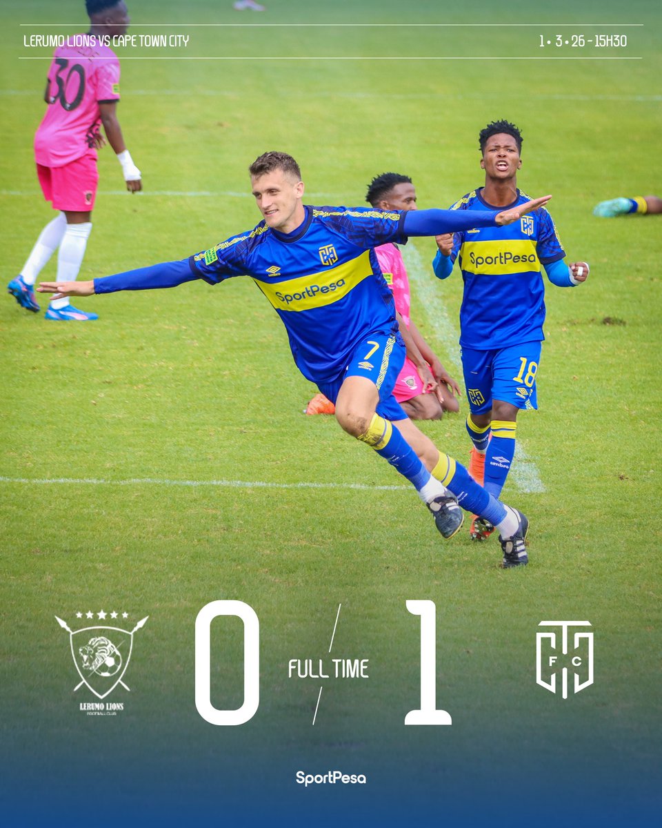 88th minute. 0-0. Up steps Dženan Zajmović! 🤩

Heading back to Cape Town with all three points ✅

#iamCityFC