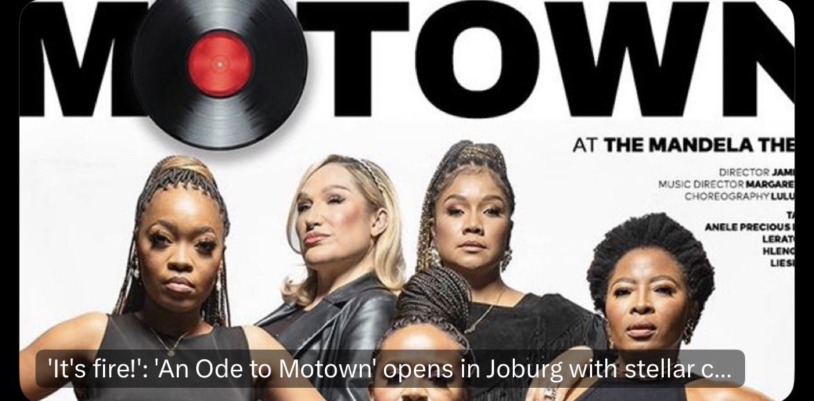 NKOSANADARKY's tweet image. 📍An Ode to Motown @joburgtheatre #motown