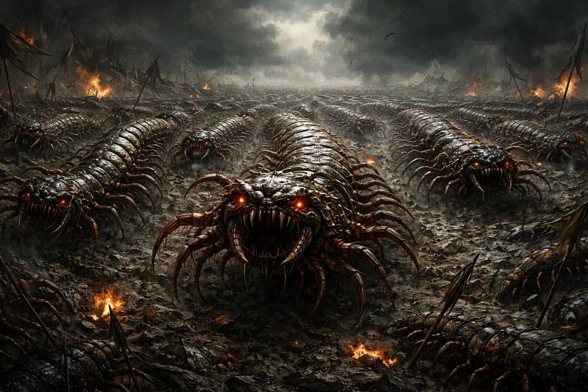 Centipede Offical tweet media