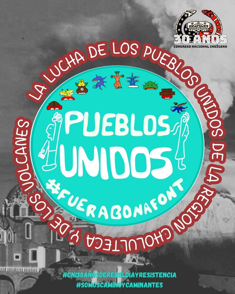 CNI_Mexico's tweet photo. Cuando hablamos de la región cholulteca no nos referimos a los límites jurisdiccionales del mal gobierno, sino al antiguo territorio cultural e histórico que los pueblos nahuas habitamos desde hace siglos.
 
#CNI30añosdeRebeldiayResistencia #Somoscaminoycaminantes https://t.co/us5dLuK5EP