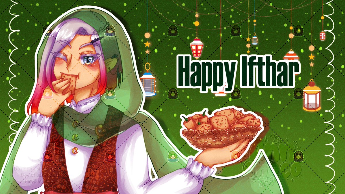 AnnChocoo's tweet photo. Lukita : Heiyo! Don't forget iftar with Gorengan Platter, anjay~
------
Nyahaho!
I'm join @atristecafe Mini Museum: Iftar Party
------
In frame :
OC : Lukita Isyana Bhanurasmi Trismegistus
-------
#drawing #ocdrawing #draw #art #artist #ACeMiniMuseum #GatherandFun #AtristeCafe https://t.co/9QA9PiJtXO