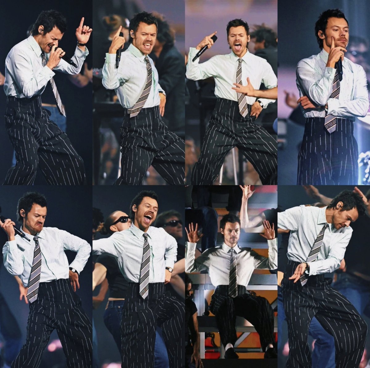 #BRIT 👀 | La performance di Harry secondo la critica: 

• Billboard ha eletto la sua performance come la migliore della serata, lodando una produzione "all-singing and all-dancing". La testata ha sottolineato come sia apparso rigenerato dal ritorno sulle scene, dominando il