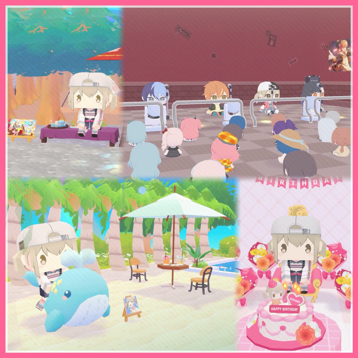 自分なりに頑張ったので、みなさまぜひ遊びに来てくださいᐢᴗ.ᴗᐢ♩

🔖︎┊︎q6pqHQReNkWeQmDHXHKP

#マイセカイ百景 #小豆沢こはね誕生祭2026