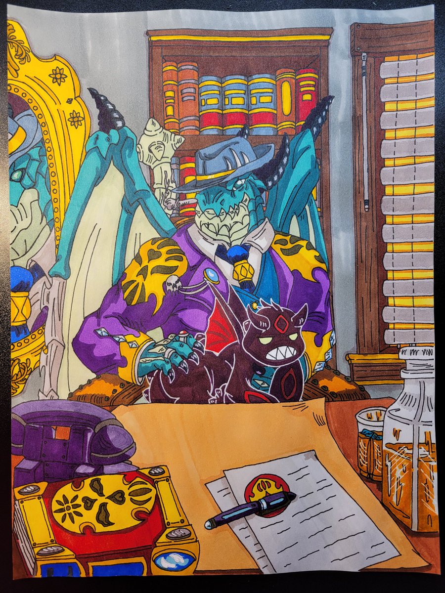WrightDoodlebug's tweet photo. The Don #drawing #art #fanart #anime https://t.co/vvxofwzk2q