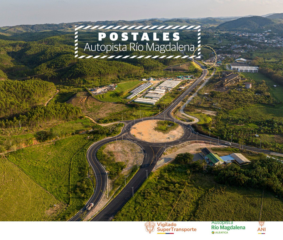 Comenzamos el domingo que este hermoso paisaje... porque el viaje también es el paisaje. 🚗🌿
Cada tramo del corredor vial es una invitación a conducir con calma y disfrutar del territorio.

#PostalesARM #ViajarConConciencia #AutopistaRíoMagdalena