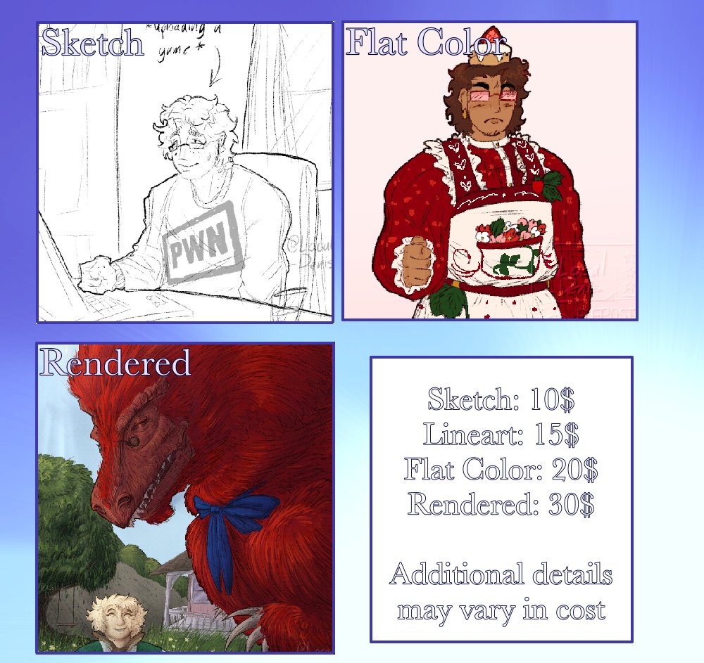 ꧁Denis꧂ COMMS CLOSED 2/2 tweet media