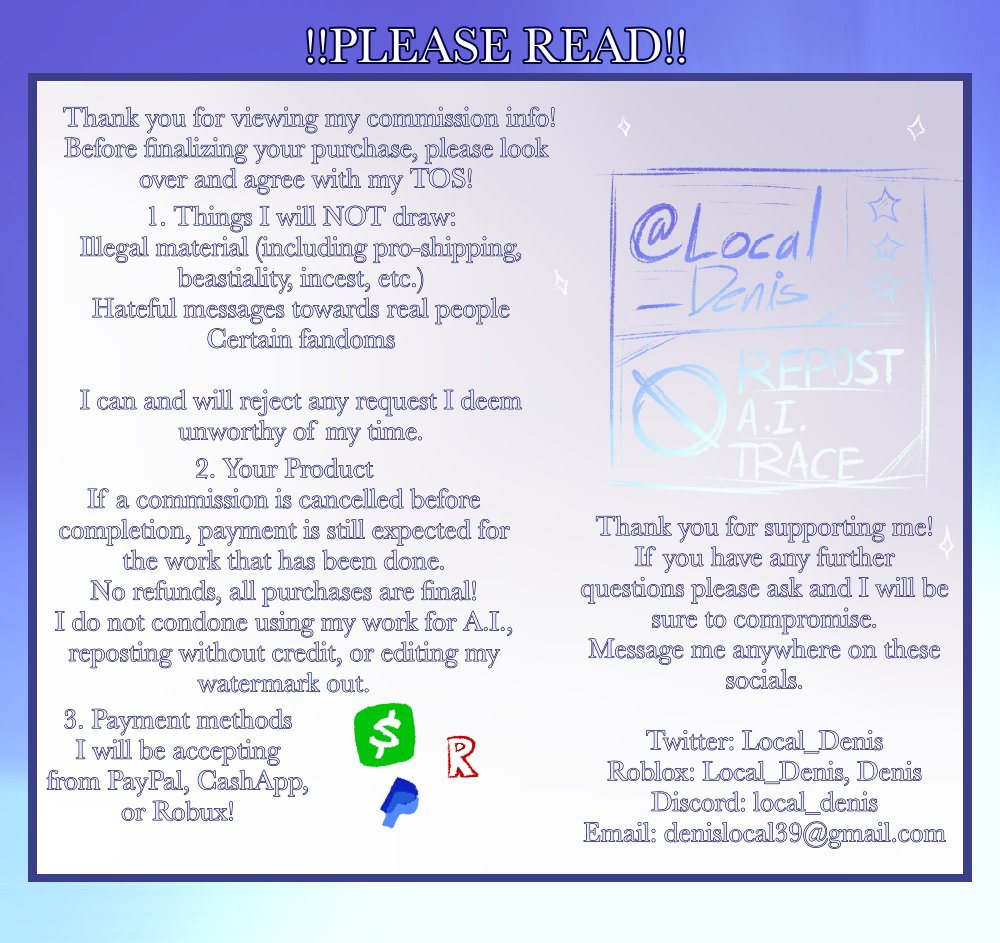 ꧁Denis꧂ COMMS CLOSED 2/2 tweet media