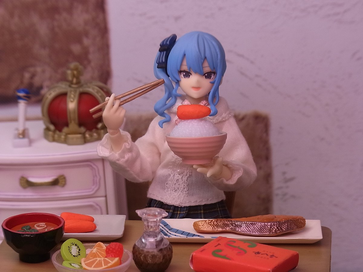 crowelsea's tweet photo. 明太子食べるすいちゃんかわいい！　 #ほしまちぎゃらりー https://t.co/tzMSfeBHRV