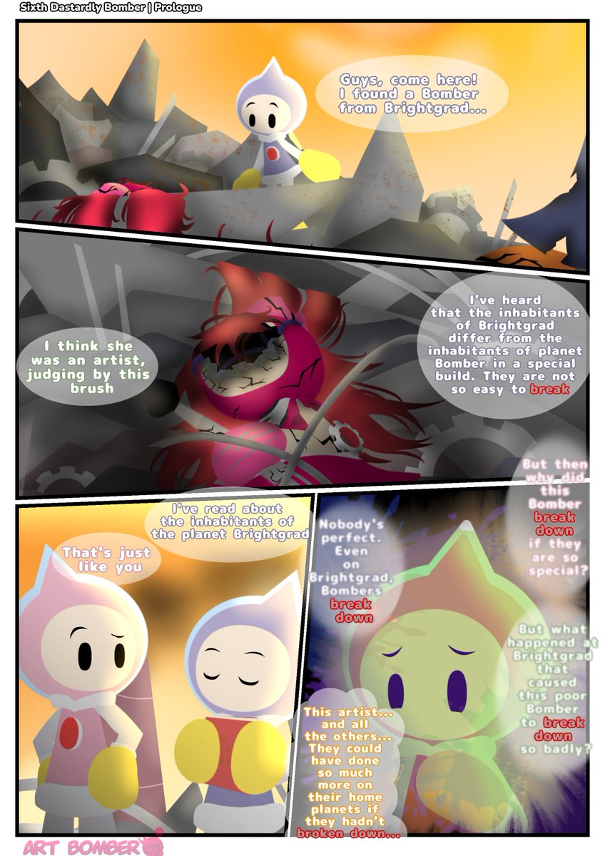 "Sixth Dastardly Bomber" / Page 32    

#Bomberman #SuperBombermanR #BombermanAU #BombermanOC #SixthDastardlyBomber
