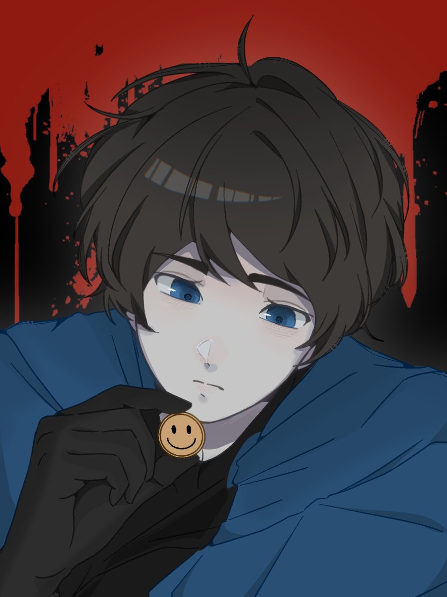 One of the illustrations for the BP fanbook
Illustrator: Lihua
Commercial usage rights have been obtained
现在就等样品下来了，如果没问题就下大货。等大货和赠品大货都到了再打包发宣传上现货链接٩(๑>◡<๑)۶
#bloodypainter #血腥畫家 #Bloody_Painter #BP