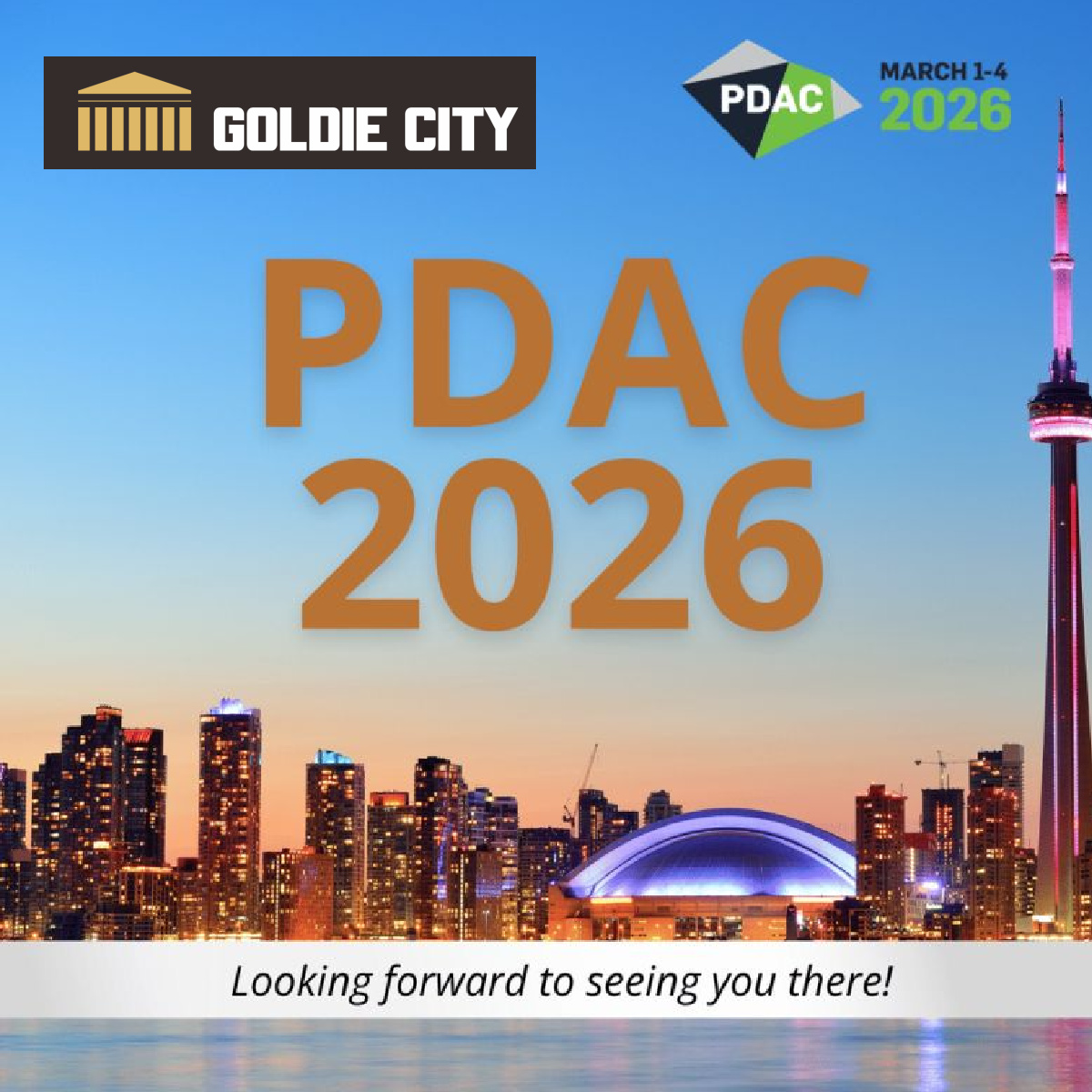 Goldie City is at PDAC 2026 this week.
Where the world's mineral exploration community gathers, conversations about the future of gold naturally follow. We're here to reconnect with familiar faces and explore new partnerships at the intersection of physical gold and digital asset