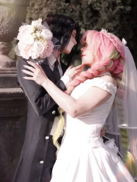 En México se casaron dos otakus fans de Kimetsu no Yaiba con cosplays de Mitsuri y Obanai.

Si ellos pudieron, ¿tu qué esperas?